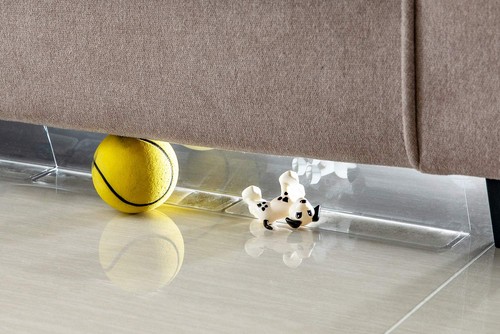Clear under couch - couch, blockers